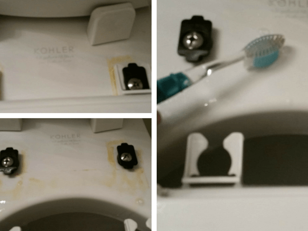 toilet clean before and after service